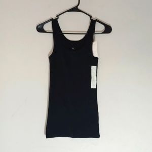 Solid Fitted Tank Top